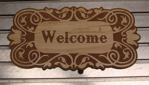 Ornate Welcome Sign Signtorch Turning Images Into