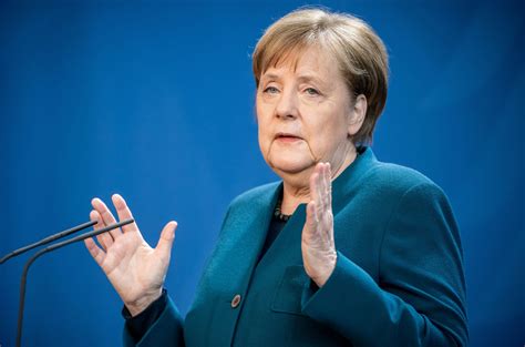 Chancellor angela merkel and the country's 16 state governors, who in highly decentralized germany are responsible for imposing and lifting restrictions, are holding a videoconference nearly three weeks. German Chancellor Angela Merkel Tests Negative for Coronavirus