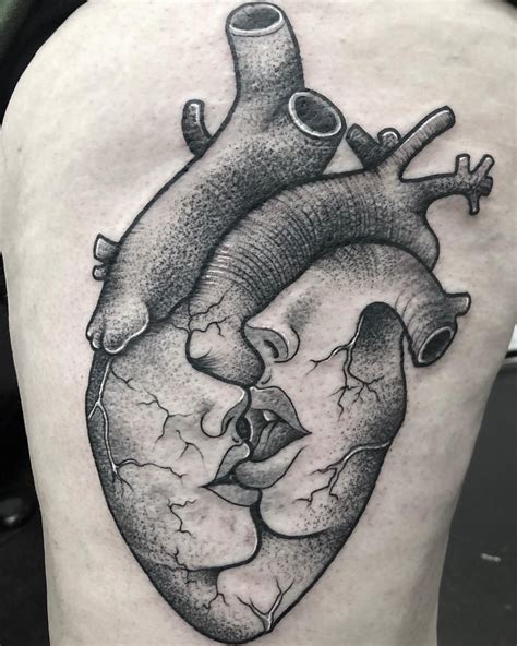 120 Realistic Anatomical Heart Tattoo Designs For Men 2021 With Aria Art Kulturaupice