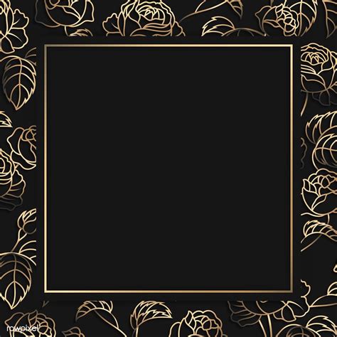 Black Gold Pattern Wallpaper | Inspiration From You