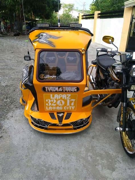 Pinoy Design Tricycle Of The Philippines In 2021 Motorcycle Sidecar Sidecar Monster Trucks