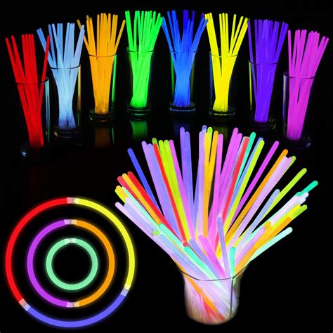 Buy Aivant Glow Sticks Bulk Party Supplies 70 Pcs 8 Inch Glowsticks