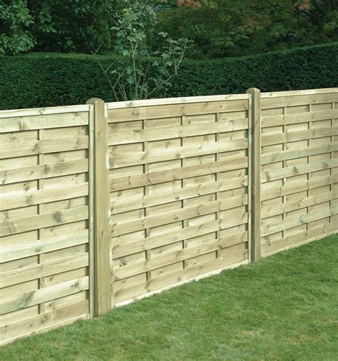 Feather Edge Fence Panel Standard Worcester Timber Products