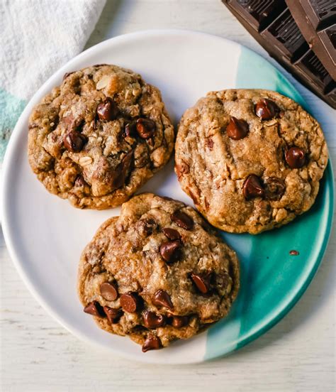 Oatmeal Chocolate Chip Cookies Modern Honey