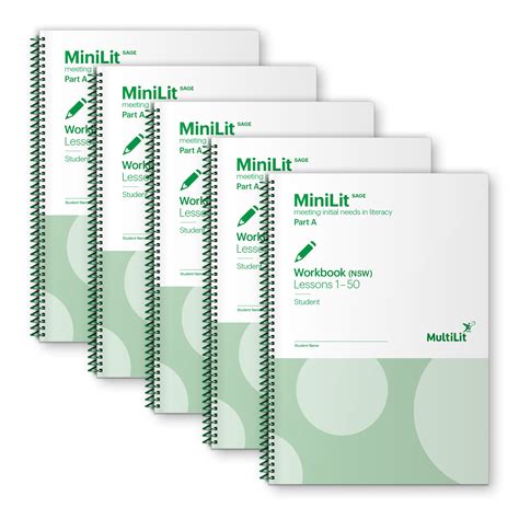 Minilit Sage Part A Student Workbook Pack Nsw Font Multilit