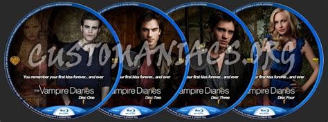 The Vampire Diaries Season 1 Blu Ray Label Dvd Covers And Labels By