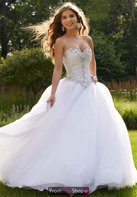 Morilee Sweetheart Tulle Dress 43087 Strapless Prom Dresses Dresses