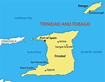 Mapas Imprimidos de Trinidad y Tobago con Posibilidad de Descargar