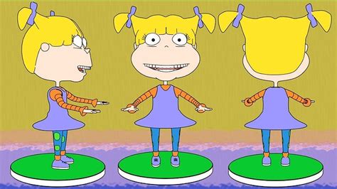 Rugrats Angelica Pickles Free 3d Model Cgtrader