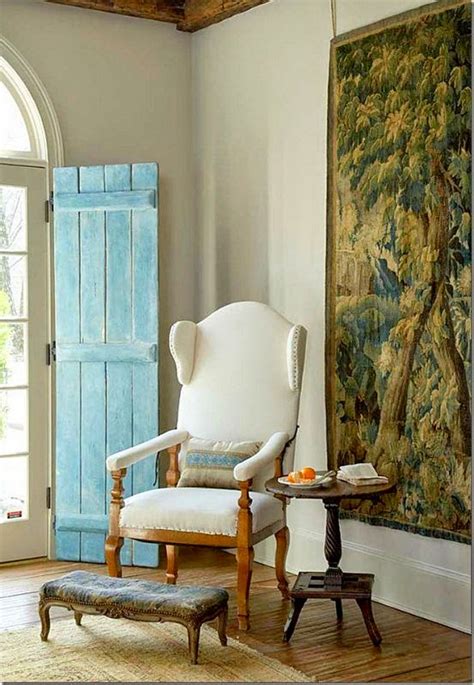 The French Tangerine Antique Tapestry