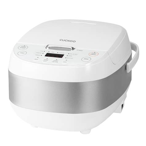 Cuckoo 12 Cup Cooked Rice Cooker 10 Menu Options Oatmeal Brown