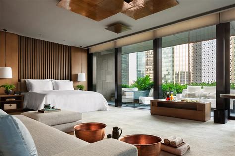 Deluxe Terrace Suite Beijing Spa Hotel Rosewood Beijing