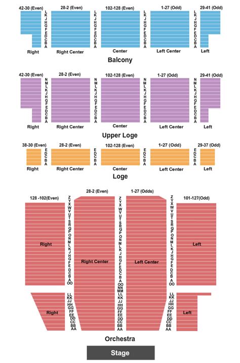 United Palace Theatre Seating Chart And Maps New York