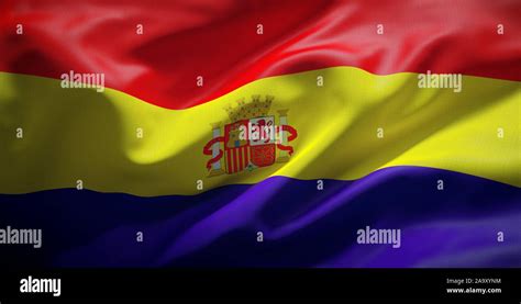 Flag Of The Second Spanish Republic Spain Stock Photo Alamy