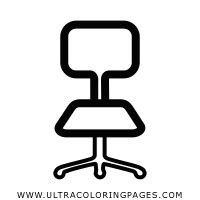 Dibujo De Silla De Oficina Para Colorear Ultra Coloring Pages