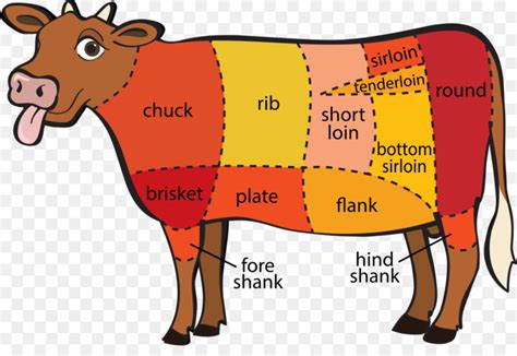 Dalam tas kemasan burger terdapat selebaran iklan yang menuliskan kalau bahan yang diguankan berupa daging sapi, roti bun, selada, acara, tomat. Sapi Potong, Bistik, Potongan Daging Sapi gambar png