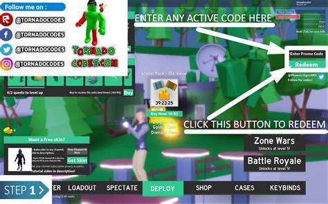 Strucid Codes Roblox Up To Date List October 2020 Tornado Codes