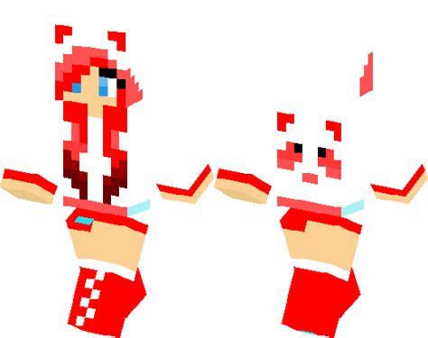 Red Panda Girl Minecraft Skin Minecraft Hub