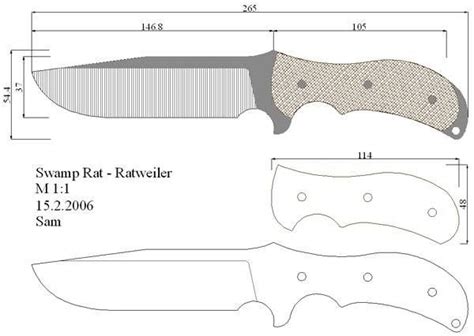 Every template includes couple of dimensions. Pin by Roveres Gonçalves on Facas (knife) em escala 1:1 | Pinterest | Shape