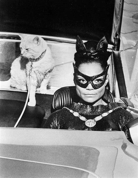 Eartha Kitt As Catwoman From The Television Series Batman 1967 With