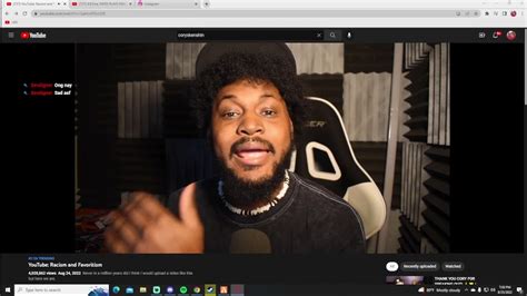 Coryxkenshin Called Out The Youtube Communtiy For Being Silent For So