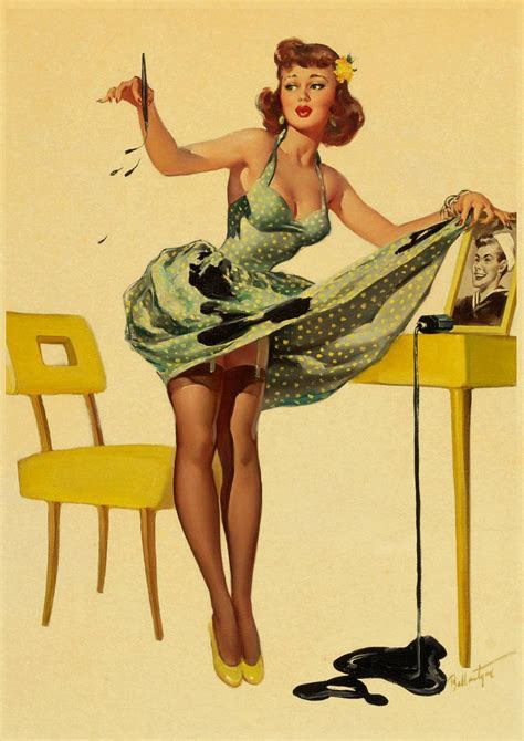 Sexy Pin Up Girls World War Ii Retro Vintage Paper Poster Home Wall Decor A4 A3 Ebay
