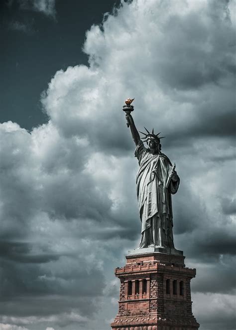 Hd Wallpaper Statue Of Liberty New York Architecture Building City