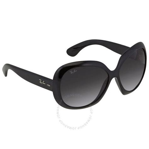 Ray Ban Jackie Ohh Ii Grey Gradient Butterfly Ladies Sunglasses Rb4098 6018g 60 Gradient