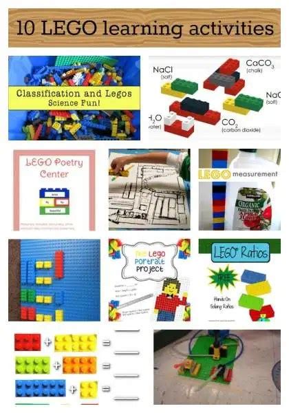 10 Lego Learning Activities Lesson Plans