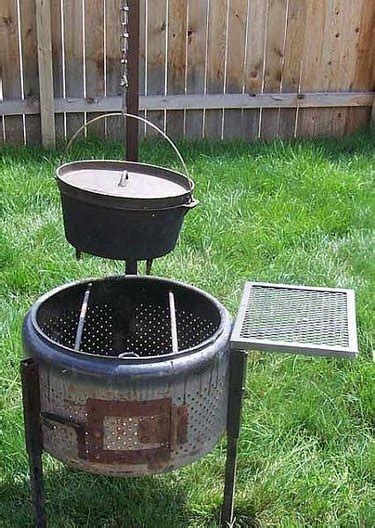 How To Make A Bonfire Pit Out Of An Old Washing Machine Tub Hunker