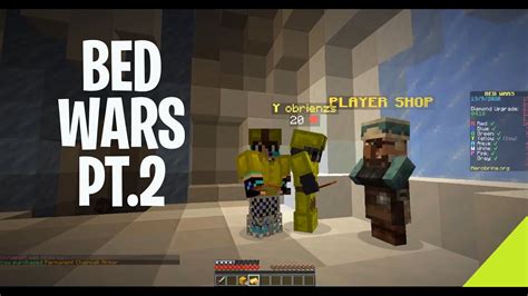 Playing Bed Wars In Minecraft Part2 Youtube