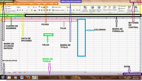 Hoja De Excel Entorno De Excel