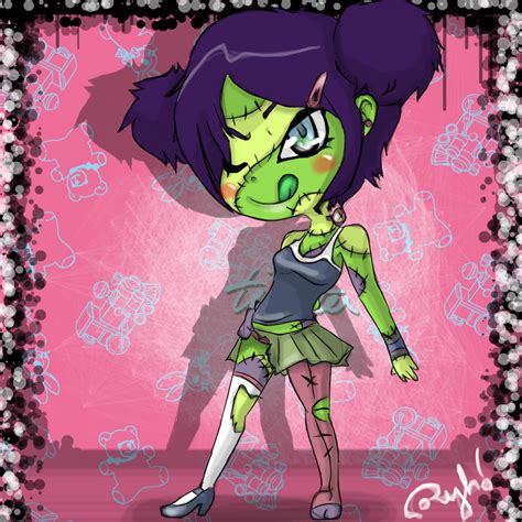 Frankenstein Girl By Ryhmozillafirefox On Deviantart