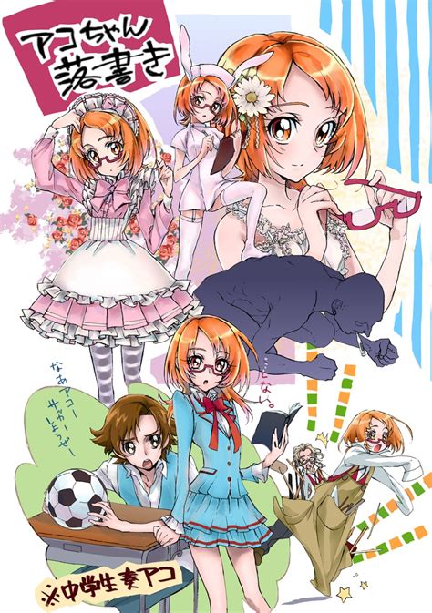 Shirabe Ako Minamino Souta And Shirabe Otokichi Precure And More Drawn By Keino