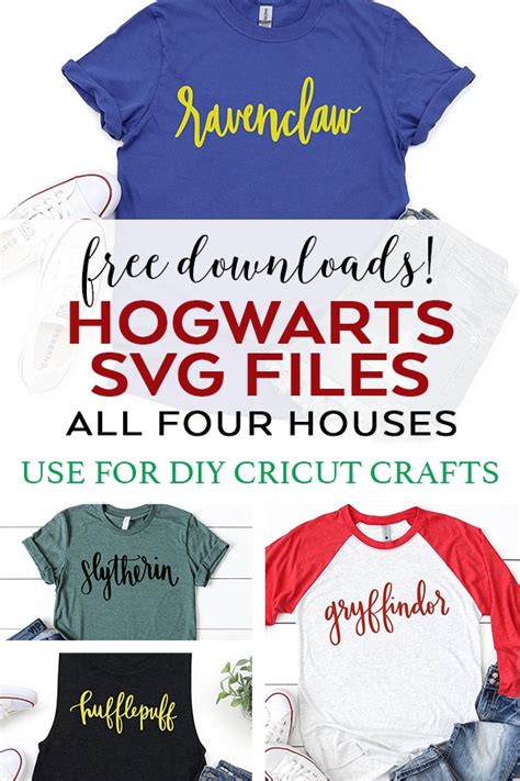 Free Hogwarts House SVG Designs - Pineapple Paper Co.