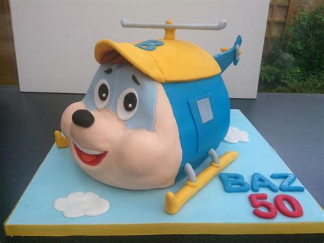 Budgie The Little Helicopter Birthday Cake Susies Cakes