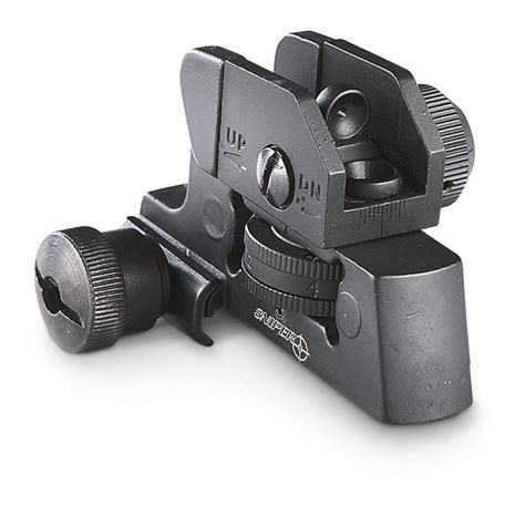 Sniper® Ar 15 Detachable Rear Sight 231487 Sights At Sportsman S Guide