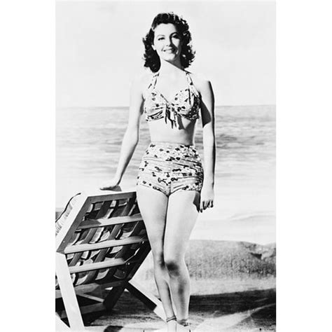 Ava Gardner 24x36 Poster In Bikini Posing On Beach