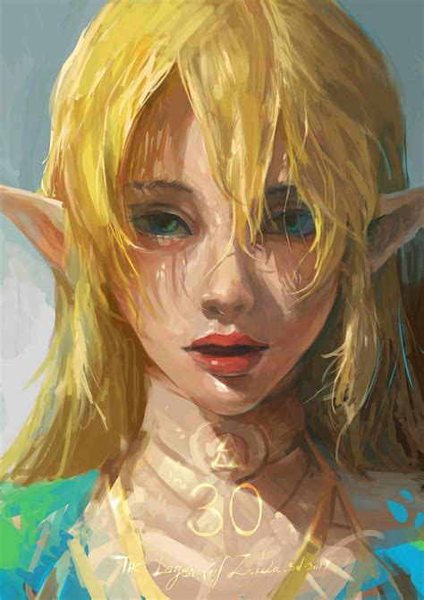 Princess Zelda Pk9rby Zhu Lijie Concept Art