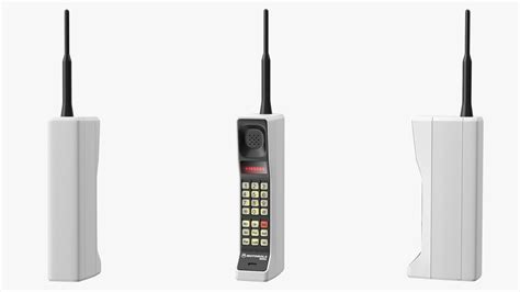 3d Model Motorola Dynatac 8000x First Mobile Phone Turbosquid 1794492