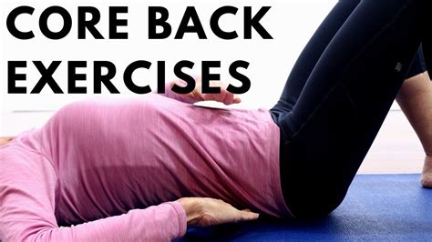 Beginners Physio Core Exercises For Lower Back Pain Youtube