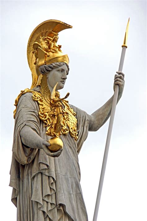 Austria 00136 Pallas Athena Athena Goddess Athena Statue