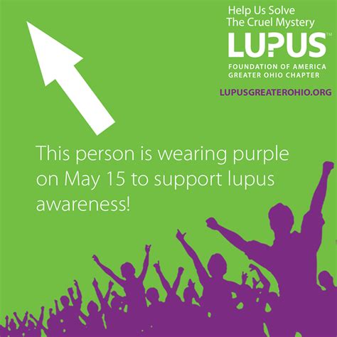 May Is Lupus Awareness Month Show Your Support By Wearing Purple On