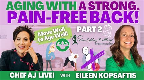 Aging With a Strong Pain-Free Back - Part Two with Eileen Kopsaftis
