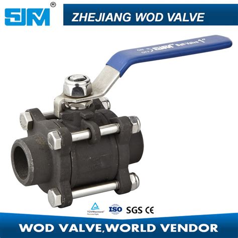 Dn Pc Valve Body Wcb Material Ball Butt Welding Ball Valve With Pn China Valve And