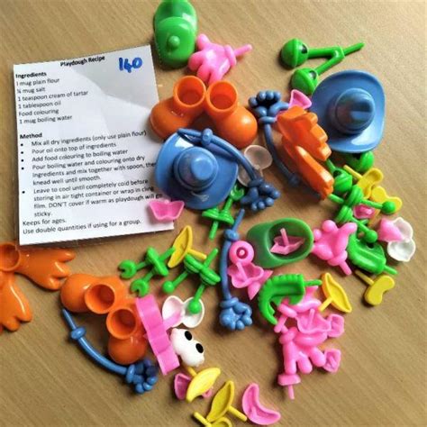 Borrow Playdough Accessories Figures