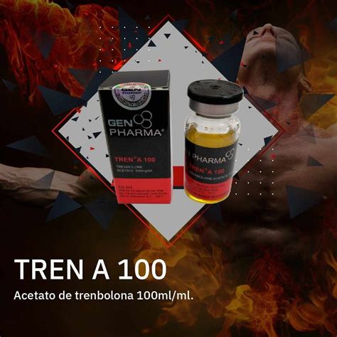 Tren A 100 Trenbolone · Acetate 100mg Gen Pharma Esteroides Fit
