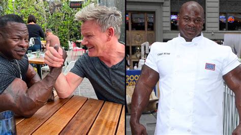 The White House Chef With 24 Inch Biceps Has To Slit Sleeves Of Chef