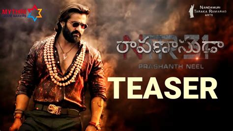 Ntr First Hunt Teaser Jr Ntr Deepika Padukone Prashanth Neel