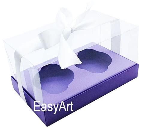 caixas para 02 cupcakes easy art embalagens artesanais